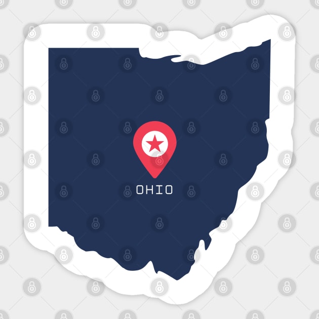 ohio Sticker by crackstudiodsgn